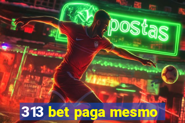 313 bet paga mesmo